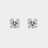White Gold Diamond Stud