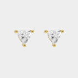 Trilliant Diamond Studs