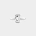 Juliet Emerald Cut Solitaire