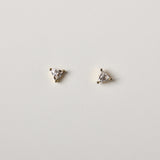 Trilliant Diamond Studs