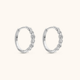 Motif Huggie Earrings