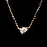 Bellus Folium Pear Necklace