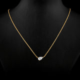 Bellus Folium Pear Necklace