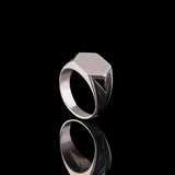 Hexagon Signet Ring