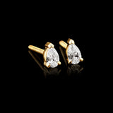 Milium Folium Pear Earrings