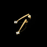 Stella Inversion Drop Earrings