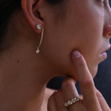 Stella Inversion Drop Earrings