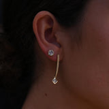 Stella Inversion Drop Earrings