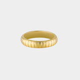 Apollo Patterned Stack Ring