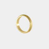 Apollo Patterned Stack Ring