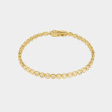 Bezel Tennis Bracelet