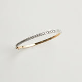 Demi Oval Diamond Bangle