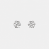 Fleur Diamond Studs