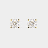Round Diamond Studs