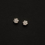 Fleur Diamond Studs